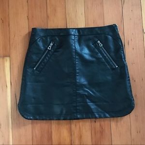 Urban Outfitters (fo) Leather Skirt
